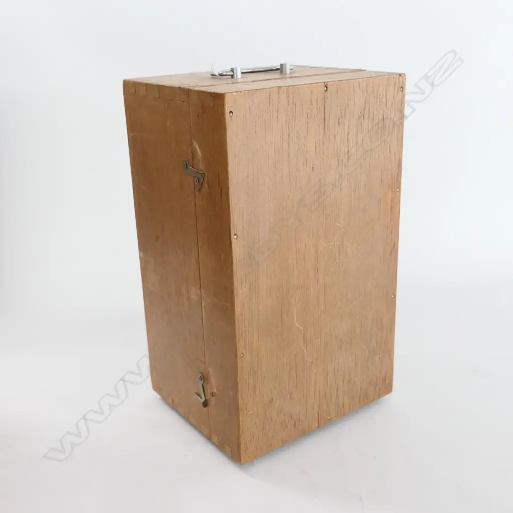 JAPANESE 'LAFAYETTE' 1200X STUDENT MICROSCOPE IN CASE Image 1++
